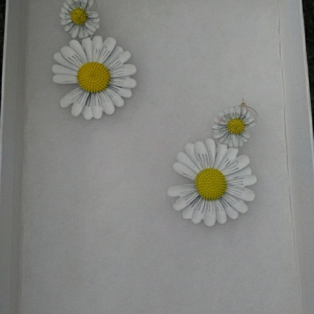 White Earrings